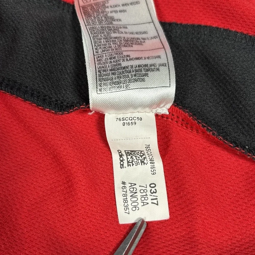Adidas CJ Miles #0 Toronto Raptors Jersey‎ Mens L Red NBA